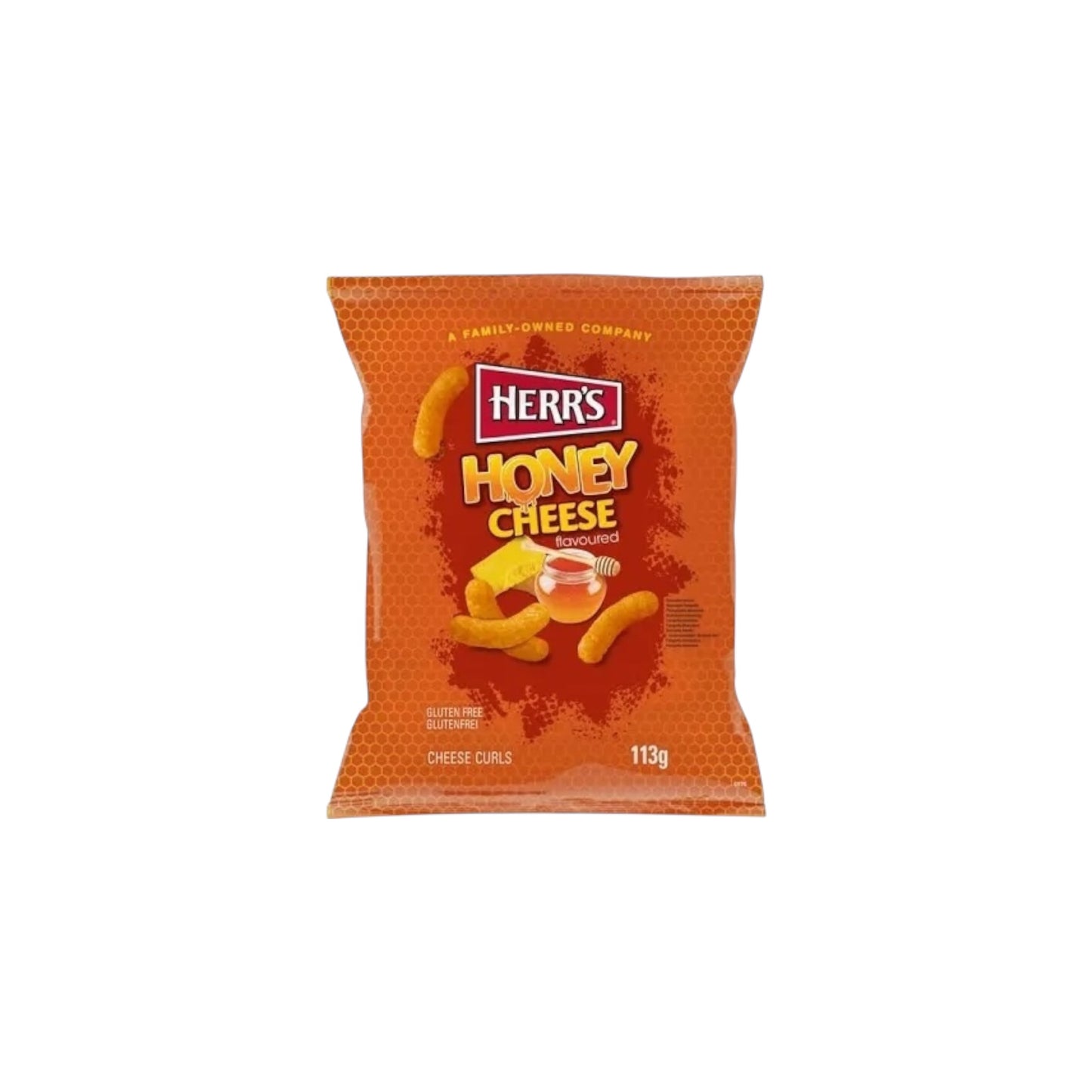 Herr's Honey Cheese Curls 113gr MHD
