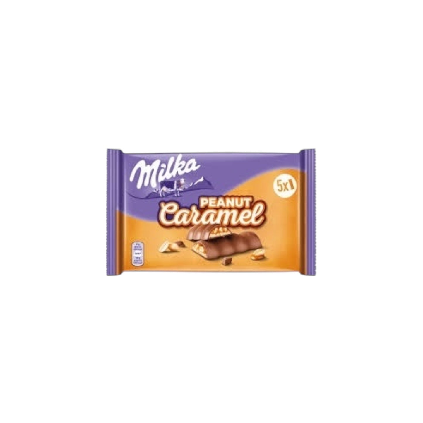 Milka Peanut Caramel Riegel 5x37g