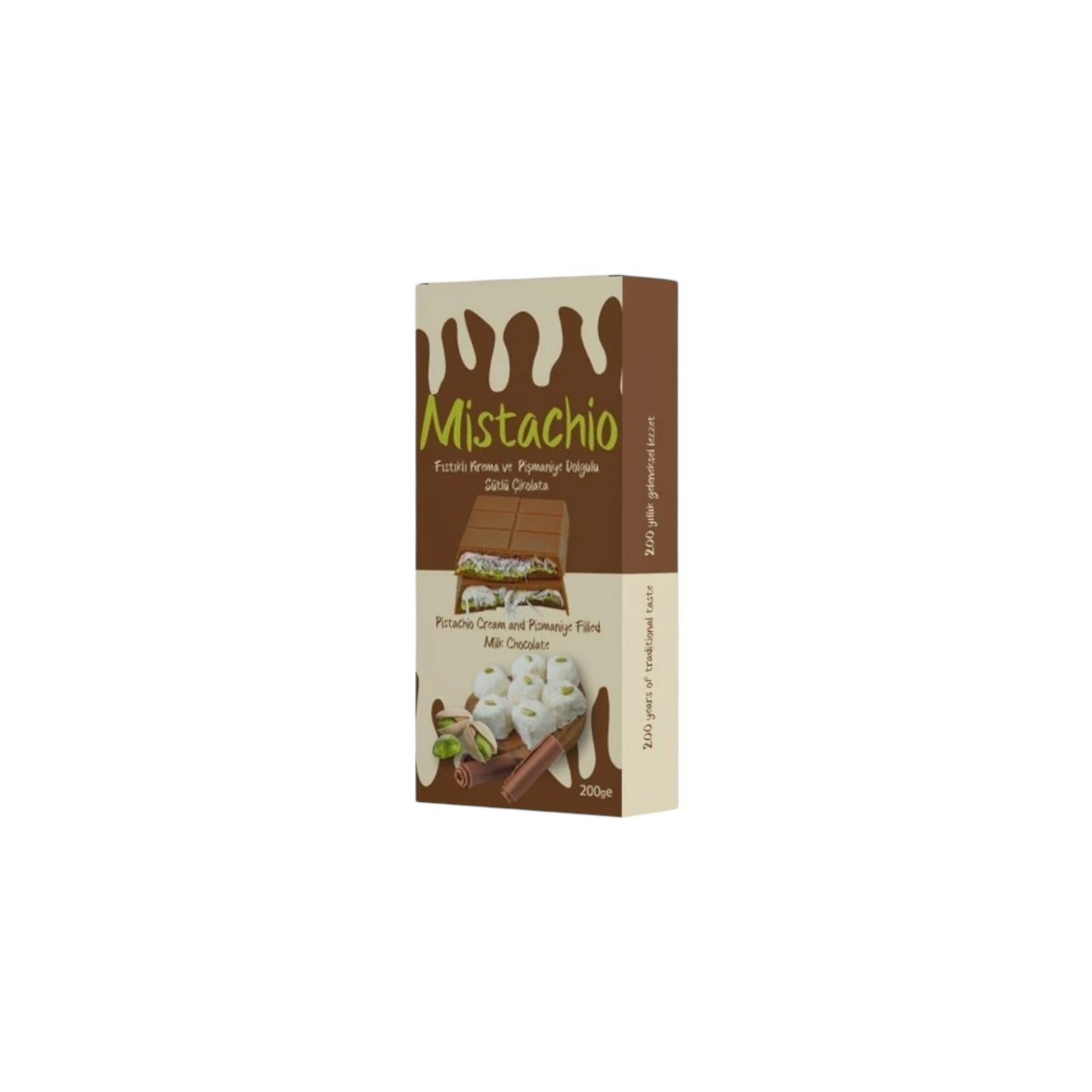Mistachio Angel Hair with Dubai Brown Chocolate 80g