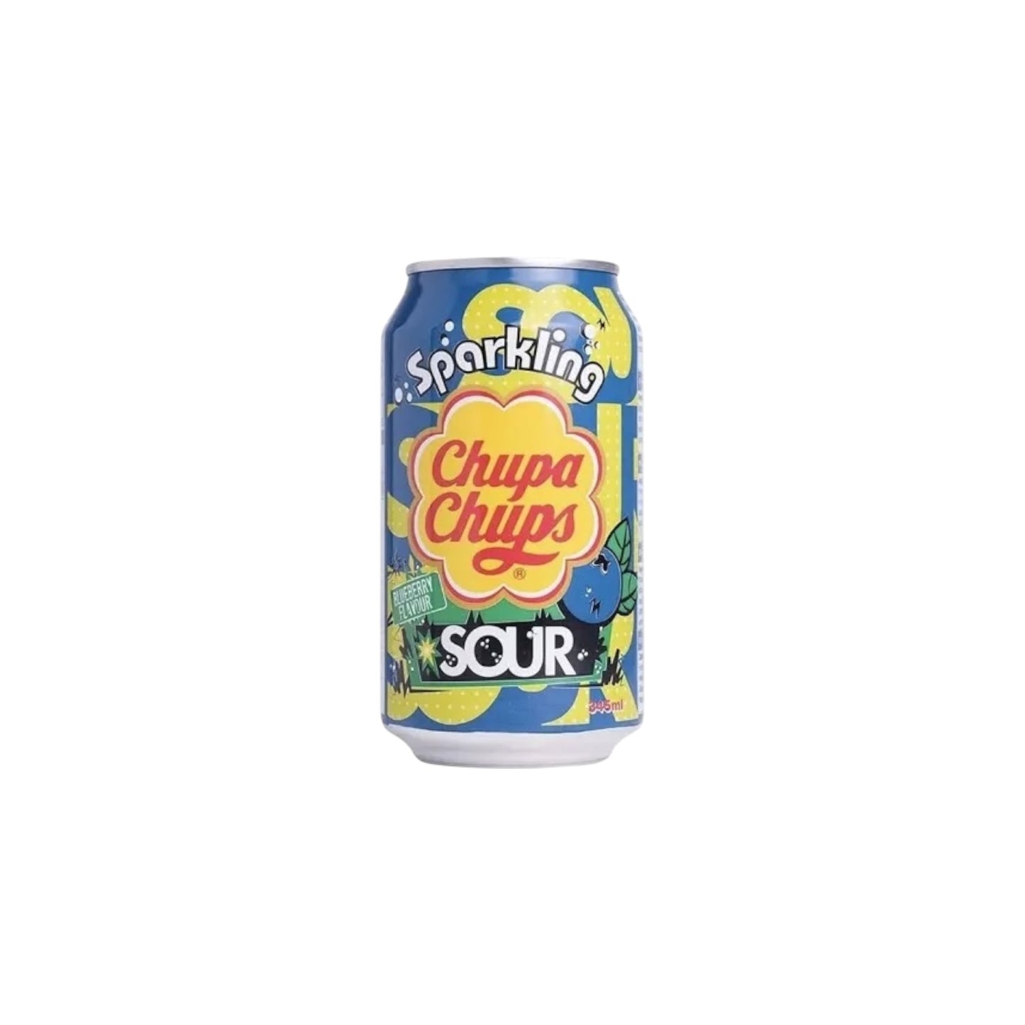 Chupa Chups Drink Sour Blueberry Flavour 345ml