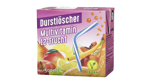 Durstlöscher Multivitamin 12-Frucht 500ml