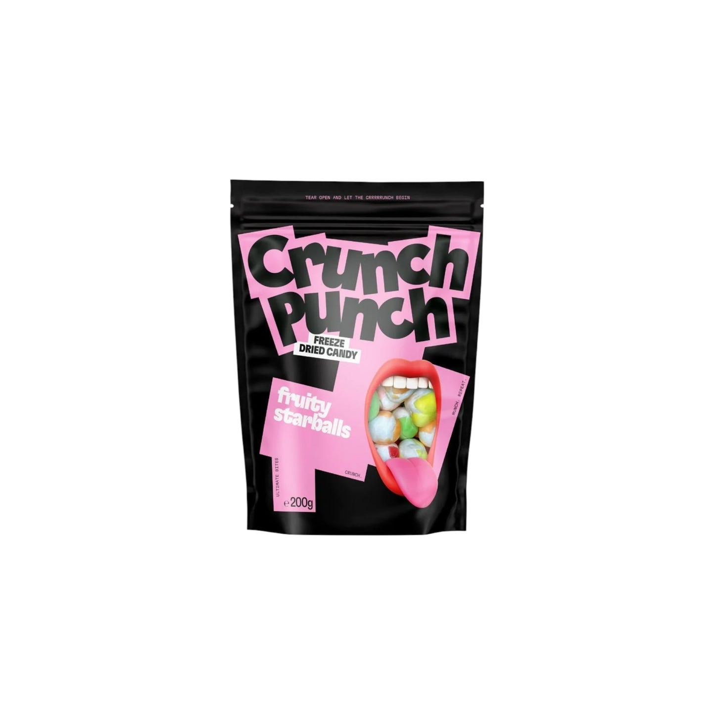 Chrunch Punch Fruity Starballs 50g