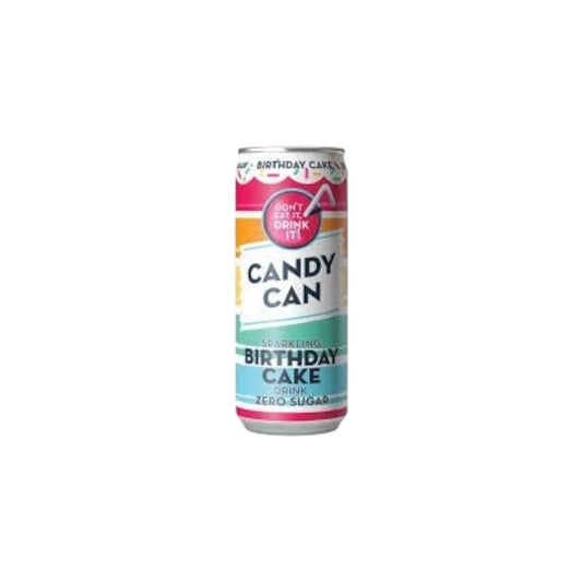 Candy Can Sparkling Birthday Cake 330ml
