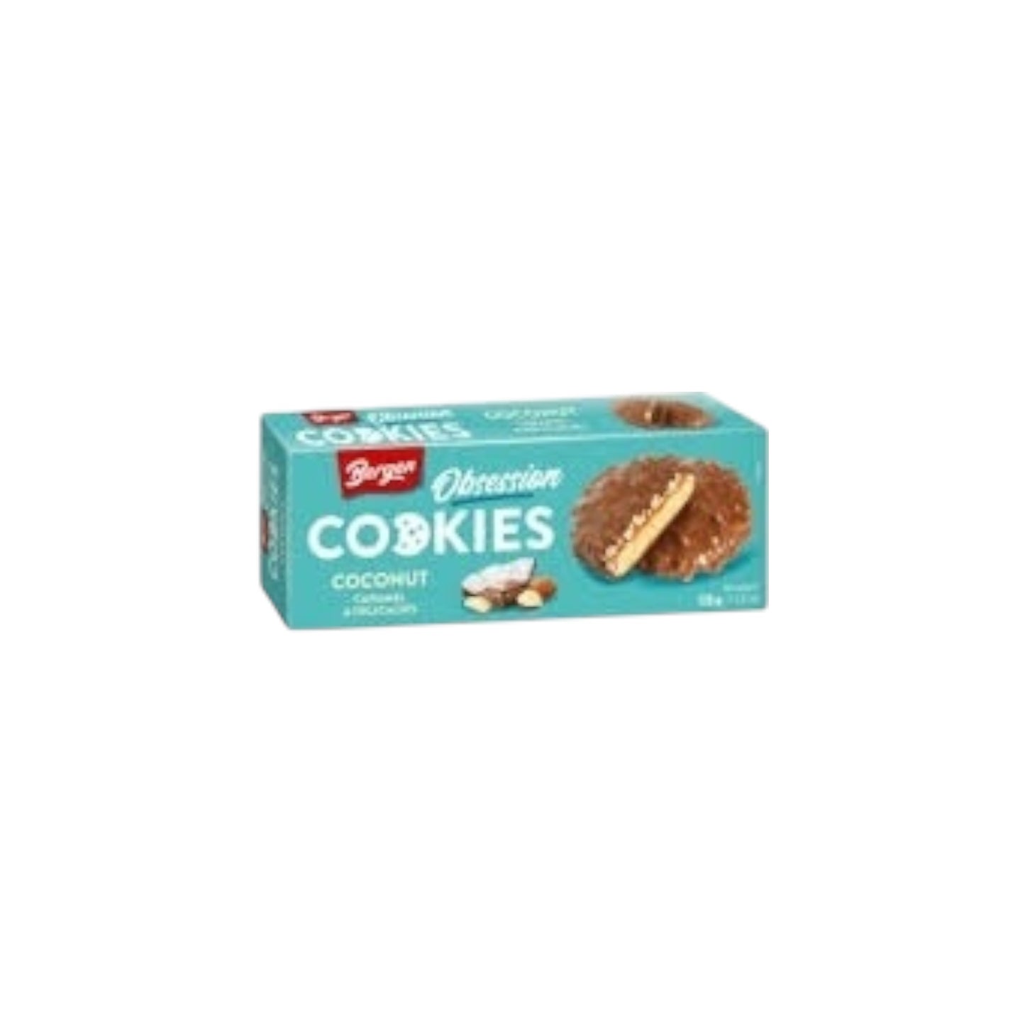 Bergen Cookies Coconut Caramel & Delicacies 128g
