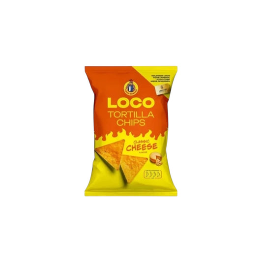 Loco Tortilla Chips Classic Cheese 100g