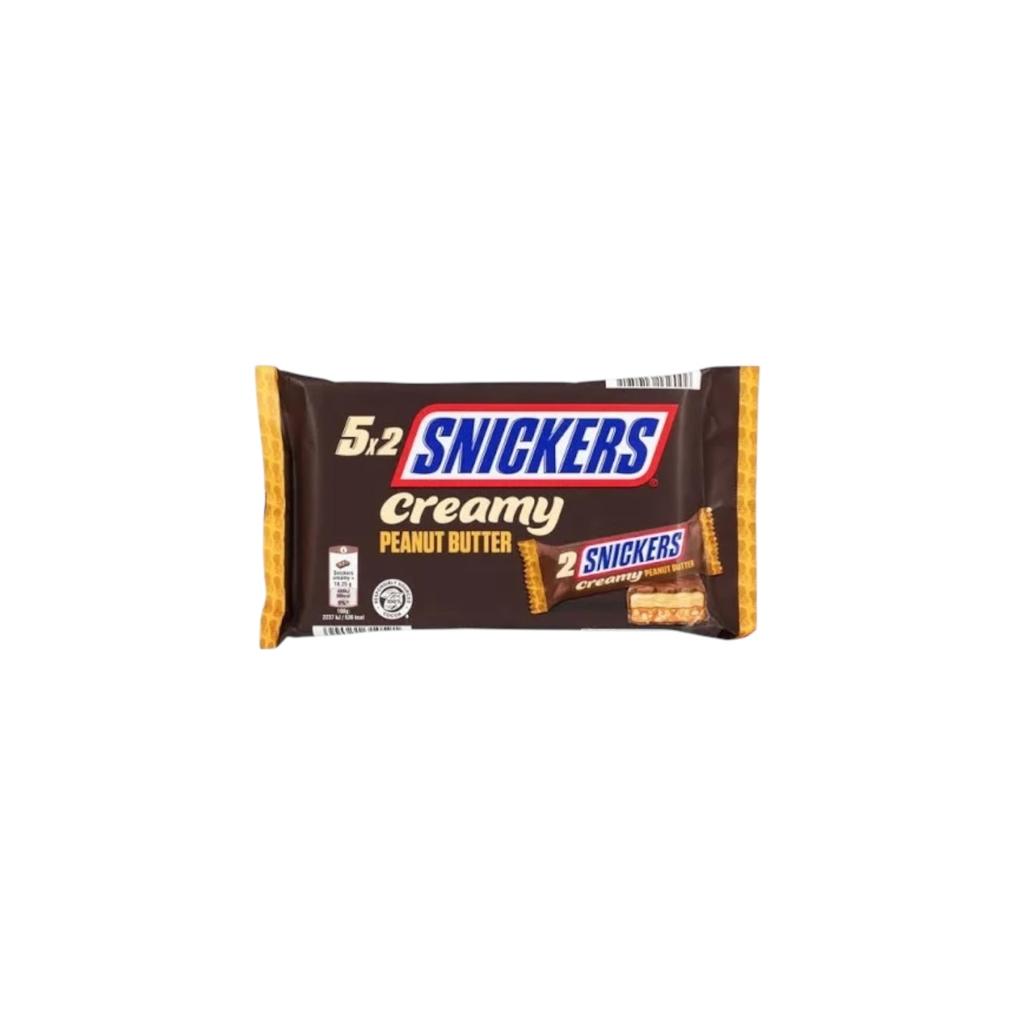 Snickers Creamy Peanut Butter 4x36,5g