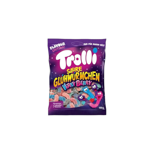 Trolli saure Glühwürmchen Verry Berry 150g