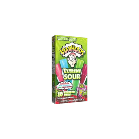 Warheads Extreme Sour Freezer Pops