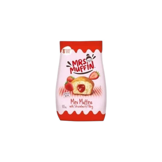 Mrs. Muffin Mini Muffins Strawberry Filling 200g
