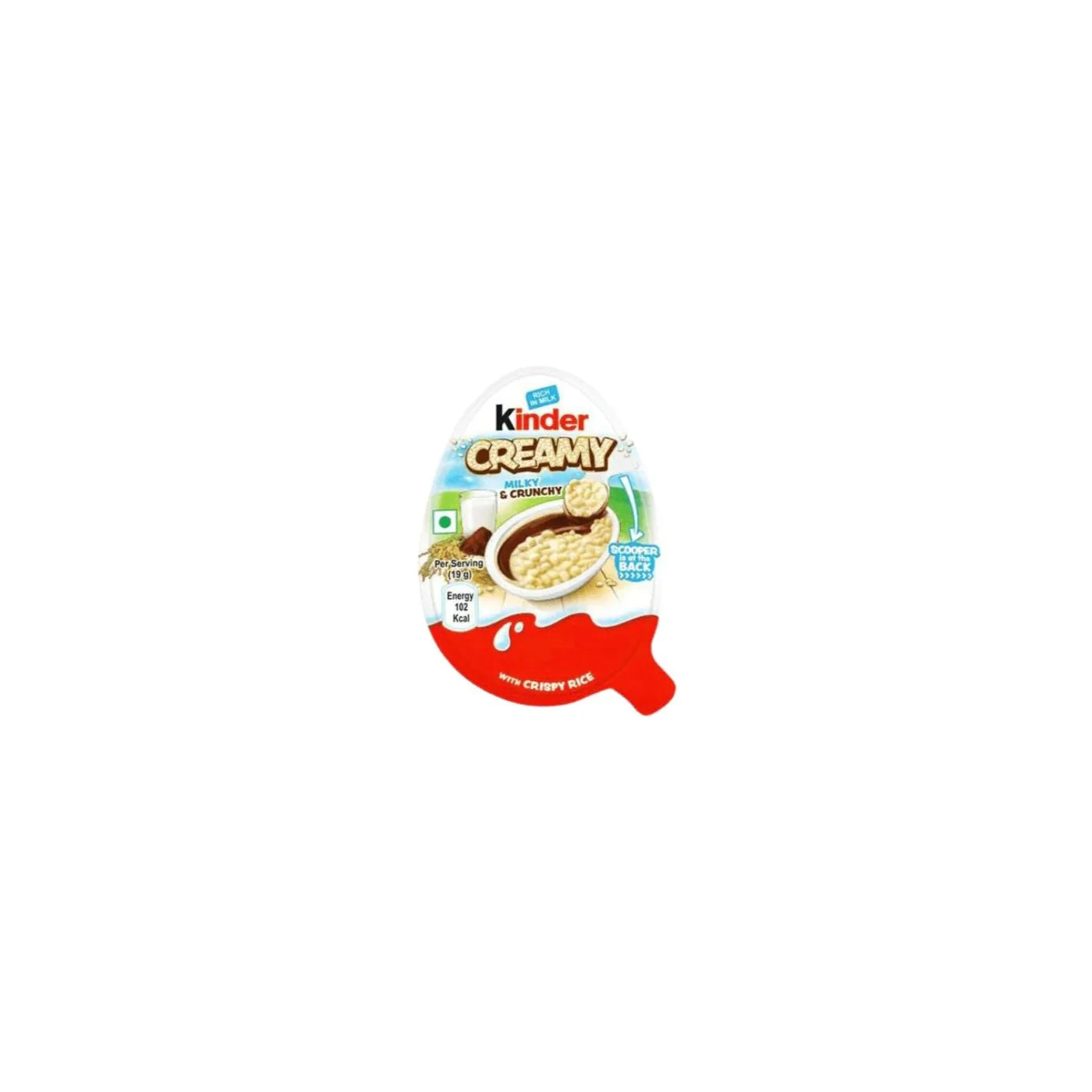 kinder Creamy Milky & Crunchy 19g