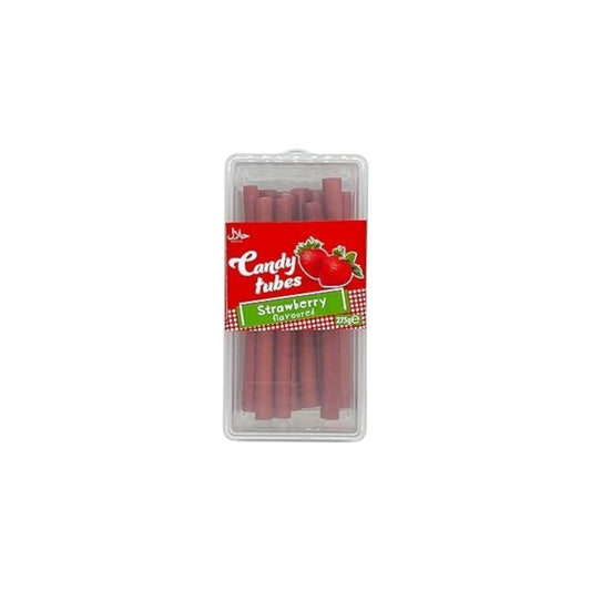 Candy tubes Strawberry flavour 275g