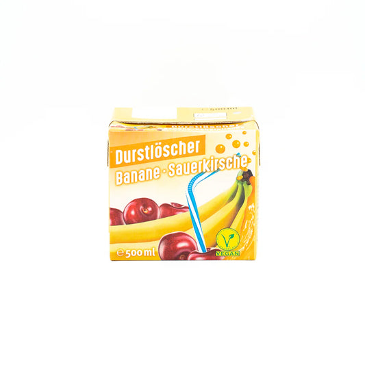 Durstlöscher Banane-Sauerkirsch