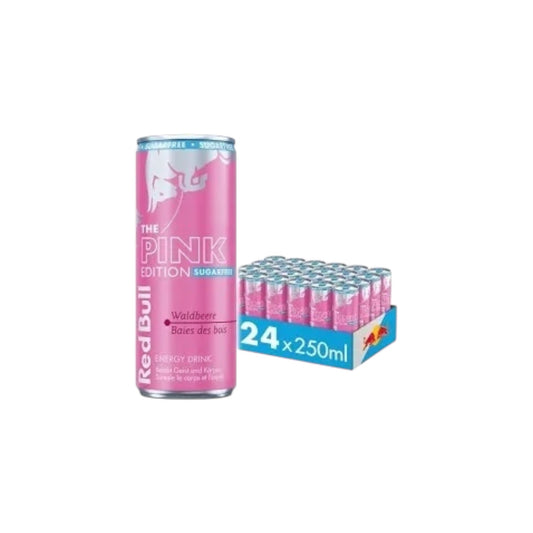 Red Bull Energy Drink Pink Edition Waldbeere Sugarfree 250ml
