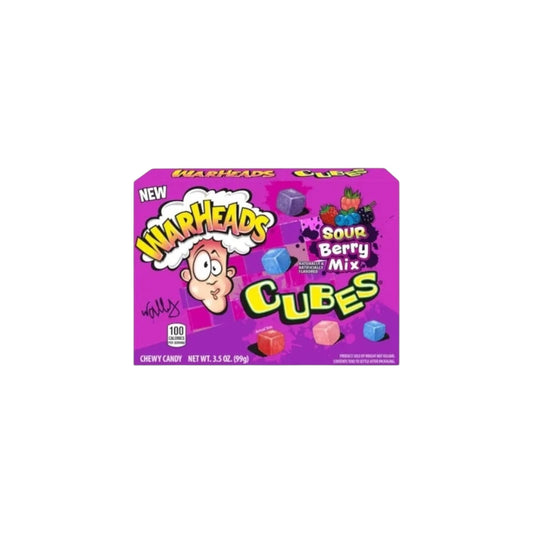 Warheads Cubes Sour Berry Mix 99g