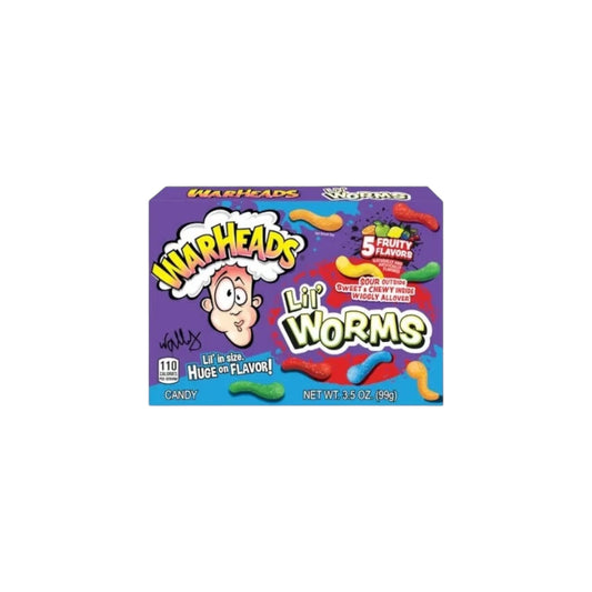 Warheads Lil Worms 99g