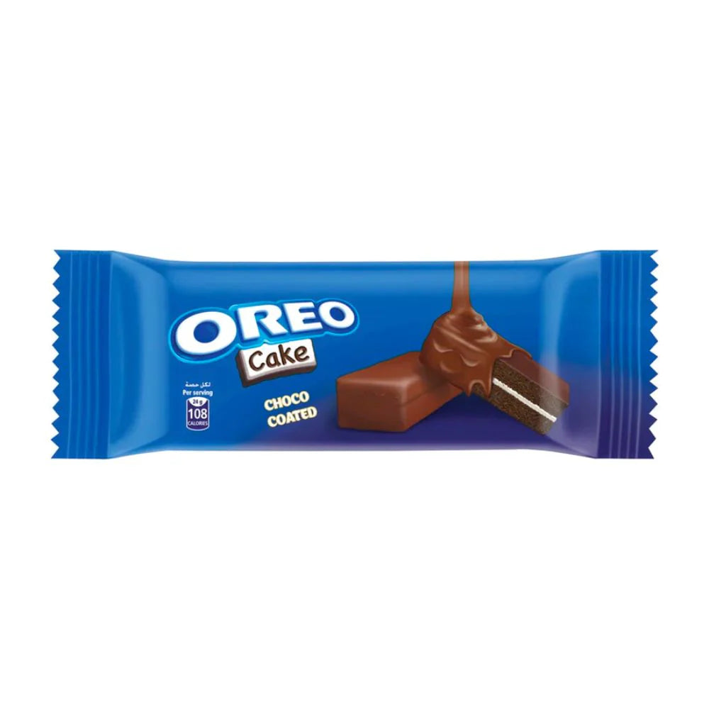 Oreo Cake Choco Coated, Schokosnack mit Vanillecreme, 24g