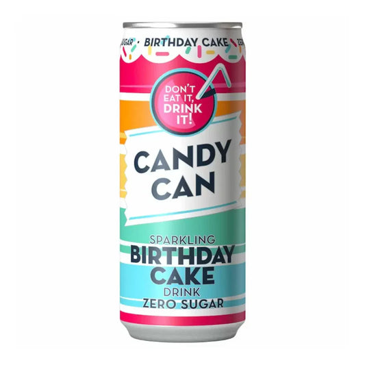 Candy Can Sparkling Birthday Cake 330ml
