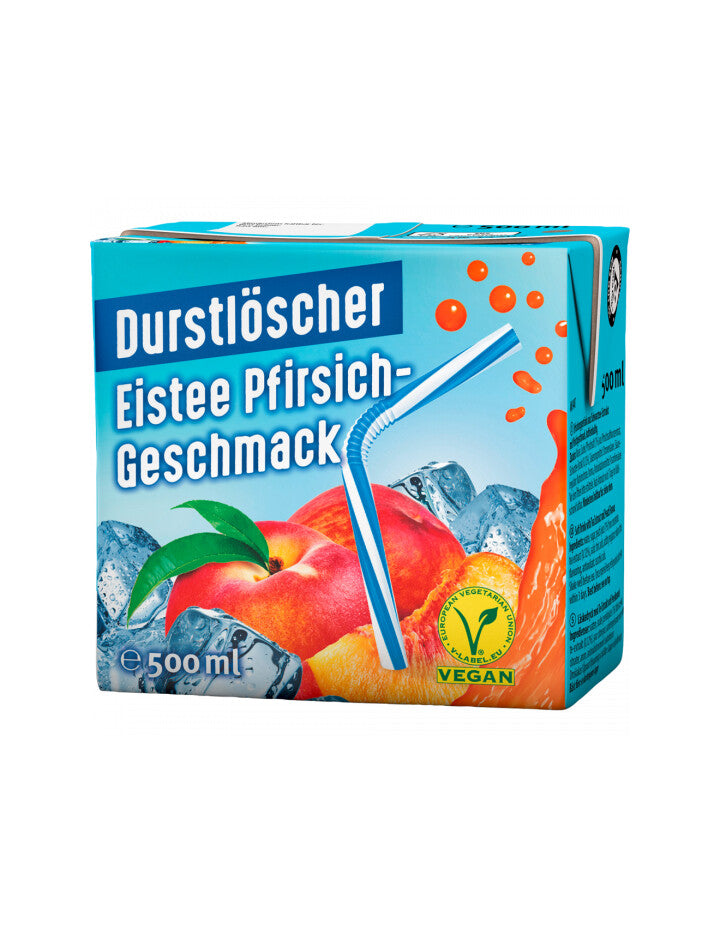 Durstlöscher Eistee Pfirsich 500ml