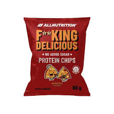 ALLNUTRITION Fitking Delicious Protein Chips Chipsy białkowe Barbecue, 60g