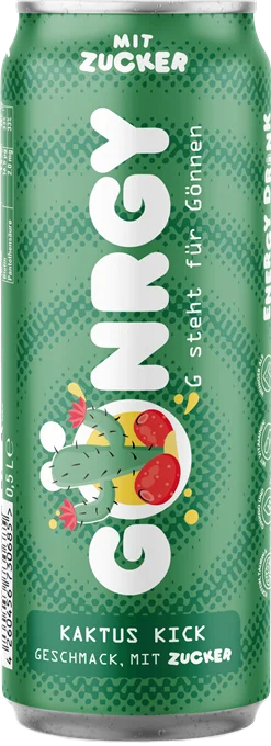 Gönrgy Kaktus Kick mit Zucker Limited Edition 0.5L