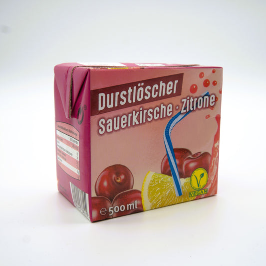 Durstlöscher Sauerkirsche-Zitrone – 500 ml