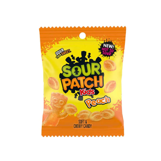 Sour Patch Kids Peach Peg Bag, 101g